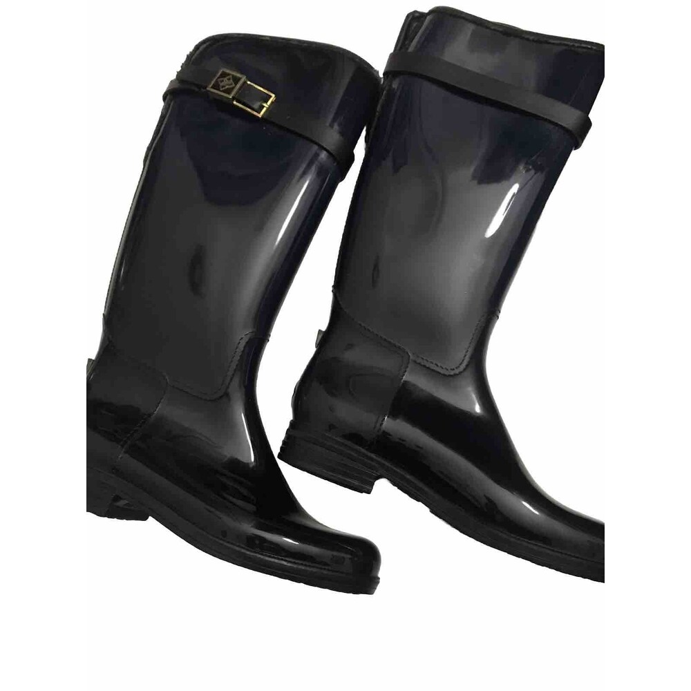Dav Rain Rubber Women’s Boots Navy Color Size 8